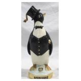 Ezra Brooks Penguin Bottle - 13" tall