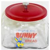 Bunny Bread Glass Store Jar 8x8x8