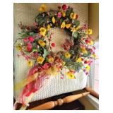 Colorful Summer Wreath - 28" round