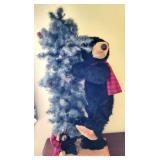 Black Bear w/ baby bear Christmas Decor