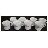 8 pc. Corning Cups Set - 3.5" tall