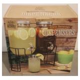 Glass Beverage Dispensers (1 Gallon) in Box