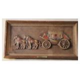 Stagecoach Wall Hanging - 8" x 15"