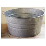 Metal Wash Bucket - 10" x 22"