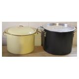 2 Stock Pots (One Enamel)