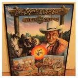 Roy Rogers & Dale Evans Metal Sign - 12.5" x 16"