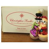 Christopher Radko Snow in Love Ornament