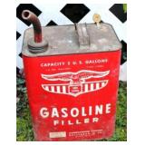 Metal Eagle Gas Can - 11" Tall