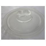 Peanut Jar Glass Lid - 7" Round