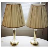 Pair of Lamps - 30" tall