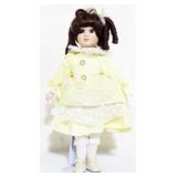 Porcelain Doll 17"