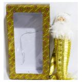 Santa Ornament in Box 11.5"