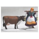 Dept 56 Eight Maids A-Milking w/ box