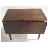 Tapered Leg Drop Side Table