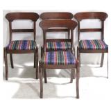 Set of 4 Dining Chairs 32 x 18 x 15