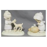 2 Enesco Precious Moments Figures 6"