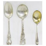 3 Sterling Spoons 4.0oz