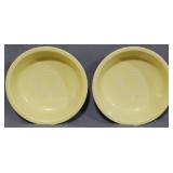 Pr Creamy Yellow Fiesta Bowls 7"