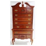 Queen Anne Arch Pediment Highboy