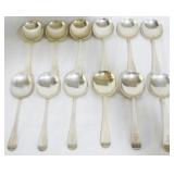 12 Sterling Spoons 21.3oz