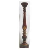 Painted Wood Candle Pricket - 24"