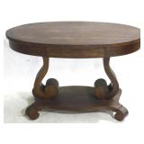 Empire Oval Center Table 30x47x29