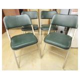 4 Folding Chairs