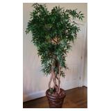 Tall Faux Fig Tree 87"