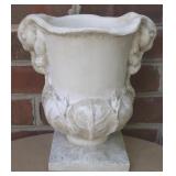 Plaster Planter - 12" x 10"