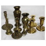 10pc Lot of Assorted Brass Items