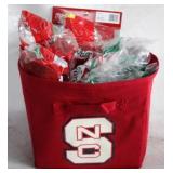 Cloth NC State Tote with Contents 9.5x12x12