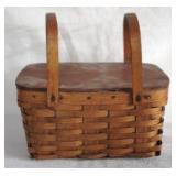 Vintage Basket - 11" x 7.5" x 6"