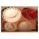 Lot Assorted Glassware