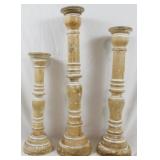 3 Candlestands 24"