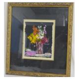 Original Floral by Anna Sandhu Ray 13x14.5