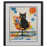 Purrfectly Modern Limited Edition Giclee