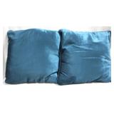 Pair Pier 1 Imports Throw Pillows - 17" x 16"