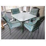 Patio Table & 4 Chairs