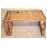 Wicker Serving Tray 22" x 10" x 12"