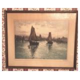 Nautical Artwork Pencil Signed & Numbered