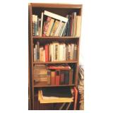 Book Shelf w / Books - 58" x 24" x 9"