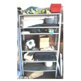 Metal Shelf w / Contents - 30" x 51" x 12"