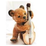 Goebel Bear Figurine playing the Cello