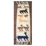 Native American Rug - 33" x 10"