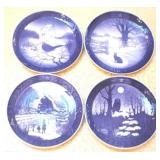 Royal Copenhagen Plates w / Boxes - 7.5" Round