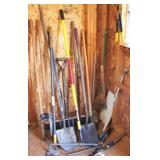 Lot of Assorted Yard Tools