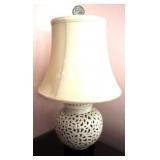 Ceramic Lamp - 17" tall