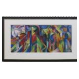 THE STABLES GICLEE BY FRANZ MARC