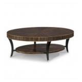 Alden Parkes oval cocktail table