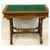 Vintage Walnut Victorian Desk 30x36x22